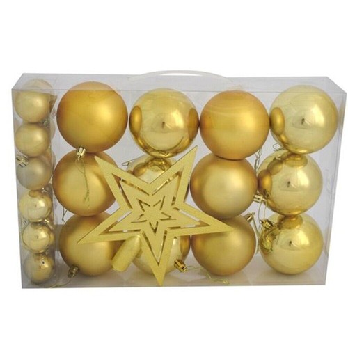 Palline oro con puntale - in,