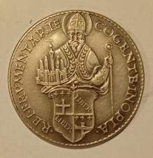 MONETA RICONIO IN ARGENTO