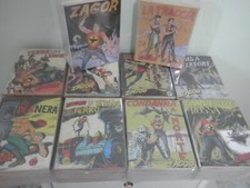 Zagor  Fumetti Completa 52/714 Zenith Scritta Rossa Anastatica + Gioco Zagor