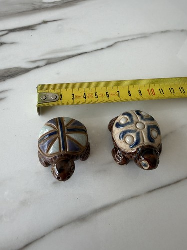 Coppia tartarughe ceramica - coppia,