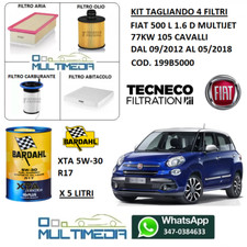 KIT TAGLIANDO 4 FILTRI E OLIO