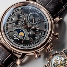 Orologio Uomo Sugess MoonPhase