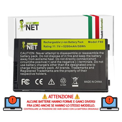 Batteria per asus x61g n61gx - batteria,
