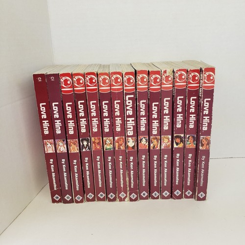 Love hina manga series - love,