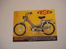 advertising Pubblicità 1975 TESTI MINI CRICKET V1 49 cc