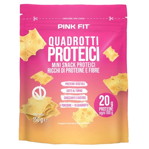 Pink fit quadrotti - pink, proteici