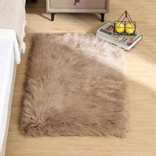 Tappeto Peloso Beige 60X90 Cm