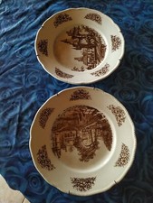 Coppia Di Piatti Vintage In