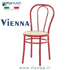 SEDIA SEDIE THONET BAR CASA RISTORANTE BISTROT PIZZERIA VIENNA ROSSA