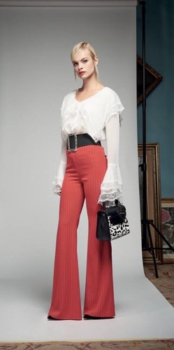 Denny rose pantalone - denny, gessato