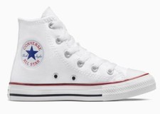 CONVERSE ALL STAR CHUCK TAYLOR SNEAKERS ALTA BIMBO/A 3J253C BIANCO