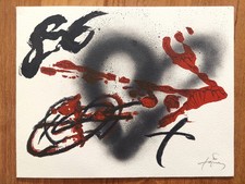 Antoni Tàpies litografia