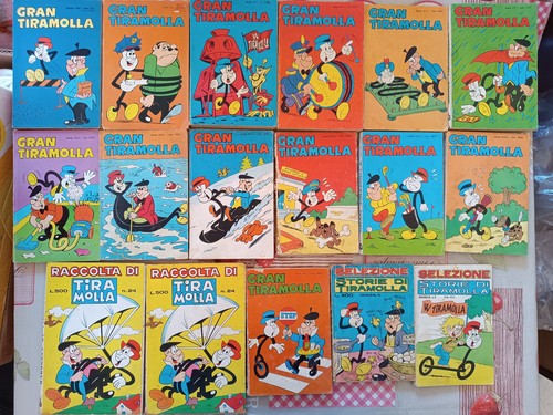 Lotto fumetti tiramolla - lotto,