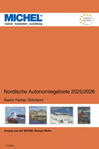 Michel 2025 catalogo europa - 2025/26,