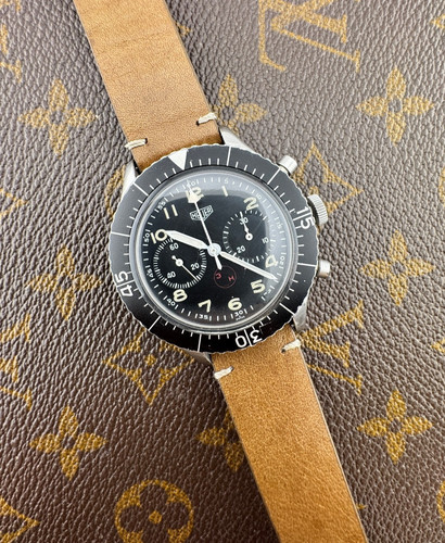 Heuer bundeswehr flyback - bundeswehr,