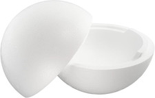 Sfera Di Polistirolo 2 Pezzi