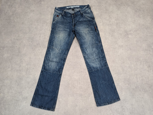 Jeans moto route rosso - moto,