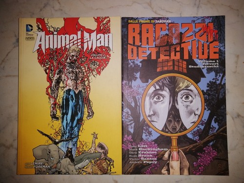 Lotto fumetti animal man - lotto, +