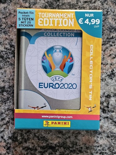 Tin box panini euro 2020 - tin,