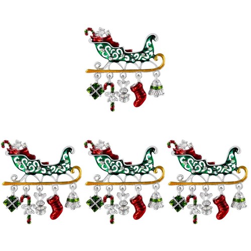 4pcs spille natale - di, spilla