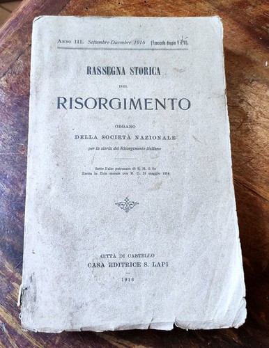 Risorgimento rassegna storica - rassegna,