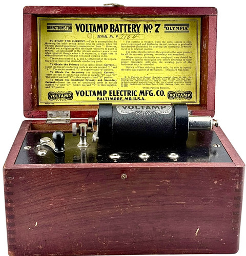 Antique voltamp battery - voltamp, no.