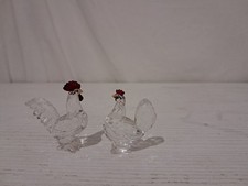 Coppia Gallo / Gallina In Swarovski 