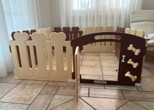 Recinto ler cani.Recinto per animali domestici formato da 8 pannelli