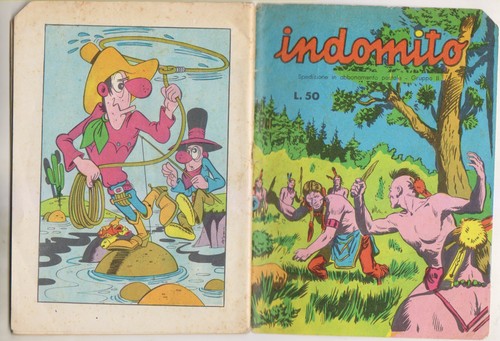 Indomito raro fumetto - indomito,