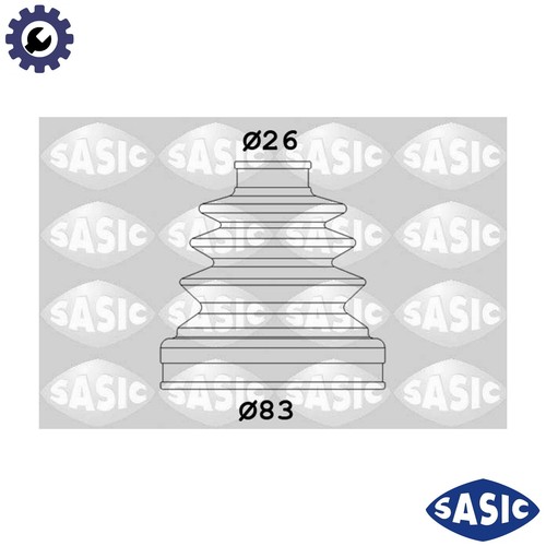 Kit soffietto albero - albero, motore