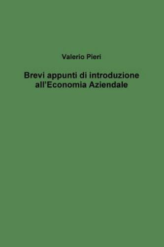 Brevi appunti introduzione - appunti, di