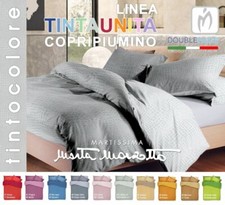 Copripiumino Marta marzotto Sacco Tinta unita double face 1 posto 2 posti e 1/2p
