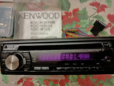 autoradio Kenwood KDC-W3044 con frontalino estraibile e slitta 