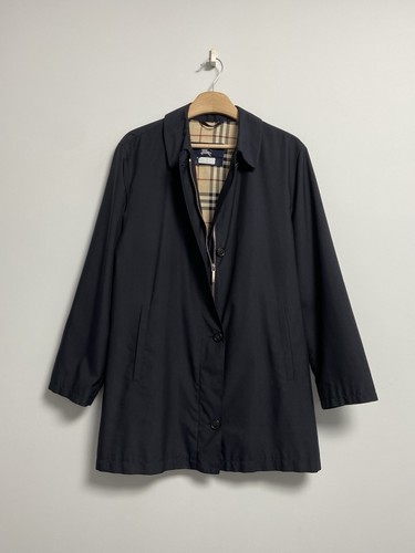 Burberry trench cappotto blu