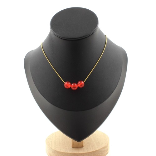 Collana perle calcedonio - 3,