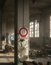 Cartello Industriale Vintage