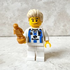 LEGO Town City Giocatore di Calcio Calciatore Football Coppa Mondo Minifigure