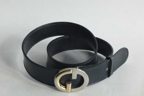 Gucci ceinture cuir noir - ceinture,