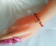 Bracelet En Véritable Ambre De La Mer Baltique  Chic , Élégant, Tendances.