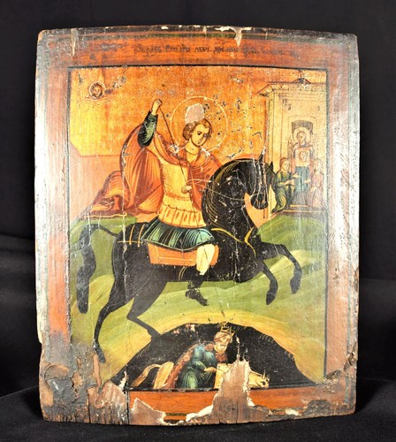 Antica icona russa - , originale