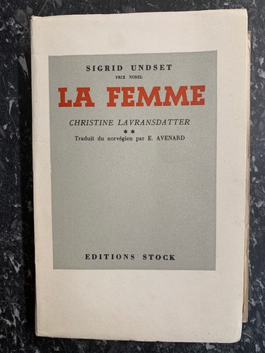 Sigrid undset femme - sigrid, la