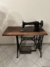 macchina da cucire singer d'epoca 16k33 anno 1915  noce, cassetto