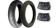 3.00-18-47S 120/80-17-61H SUZUKI TU 250 BRIDGESTONE COPPIA GOMME PNEUMATICI CAME