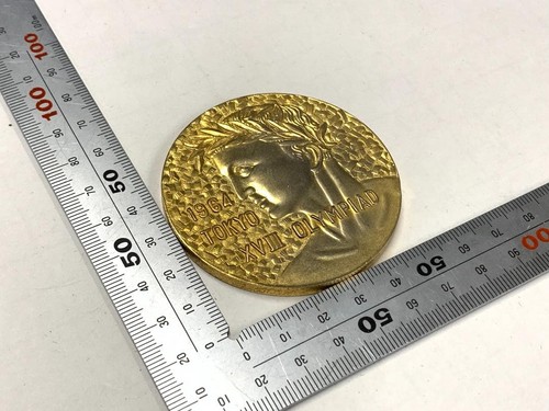 Medaglia oro commemorativa - medaglia, d'oro