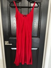 Abito midi donna ZARA rosso