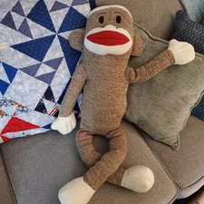 Maxx The Sock Monkey Peluche