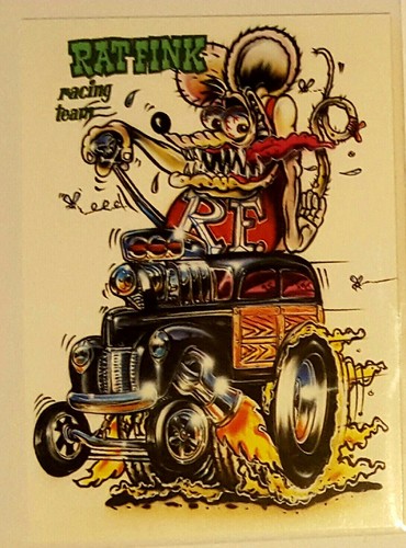 1996 rat fink card - card,