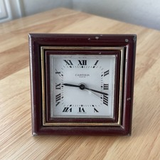 SVEGLIA CARTIER 7503 PENDULETTE VINTAGE SVIZZERA DA VIAGGIO SCRIVANIA Non funzionante