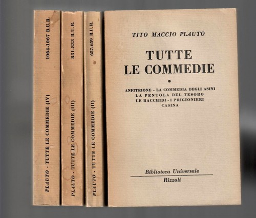 Tito maccio plauto - tito, le