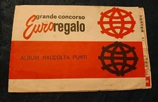 ALBUM RACCOLTA PUNTI GRANDE CONCORSO EURO REGALO - FERRERO FINE ANNI '50